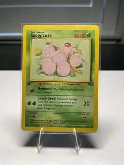 Exeggcute 52/64 1st Edition Regular Non Holo WoTC Pokemon Jungle Set English - Image 1