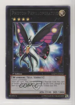 Photon Papilloperative 1st Ed. YuGiOh Galactic Overlord #GAOV-EN044 0kb5 - Image 1