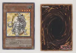 R - Crystal Beast Topaz Tiger 1st Ed. YuGiOh Force of the Breaker 2007 1f5 - Image 3