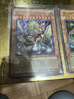 Theinen Teleia Andro Sphinx Set Yugioh EP1-EN001-003 Ultra Rare NM - Image 2