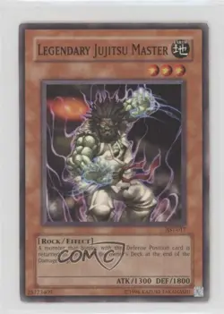 Legendary Juijitsu Master Unlimited YuGiOh Ancient Sanctuary #AST-017 2004 0yj1 - Image 1