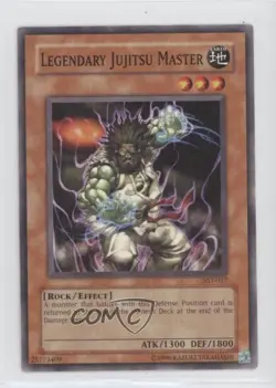 Legendary Juijitsu Master Unlimited YuGiOh Ancient Sanctuary #AST-017 2004 0xr2 - Image 1