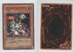 Legendary Juijitsu Master Unlimited YuGiOh Ancient Sanctuary #AST-017 2004 0xr2 - Image 3