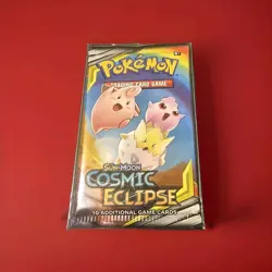 Pokemon Trading Card Game Sun & Moon Cosmic Eclipse Booster Pack 820650805899 - Image 1