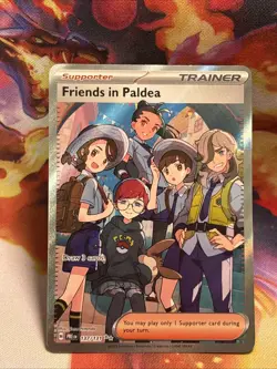 Friends in Paldea Prismatic Evolutions Holo Ultra Rare Card 137/131 - Image 1