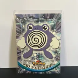 Pokemon Card Poliwhirl #61 TOPPS Series 1 Black Logo Non-Holo-NM! - Image 1