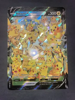 JUMBO Pikachu V Union Card SWSH141 Oversized Promo Pokemon Celebrations 25th NM - Image 1