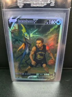 CUSTOMmade madeTOorder full art holo pokemon card PTL704 Inteleon Steph - Image 1