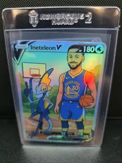 CUSTOMmade madeTOorder full art holo pokemon card PTL703 Inteleon Steph - Image 1