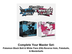 Pokemon TCG Black Bolt & White Flare (EN) Choose Your Card-Pokeballs & more - Image 1
