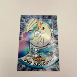 Dewgong #87 - Topps BLUE LOGO - Tv Animation - Non Holo POKEMON CARD - Image 1