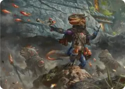 Agate Instigator Art Card - 33 / English / Lightly Played MTG - Image 1