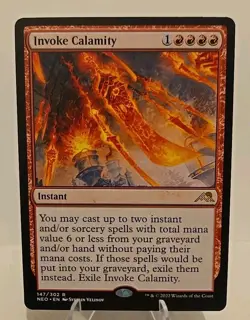 Invoke Calamity MTG Kamigawa: Neon Dynasty Regular - Image 1
