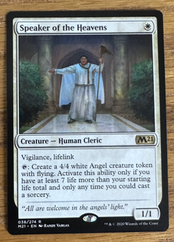 MTG Core Set 21, Speaker of the Heavens - Image 1