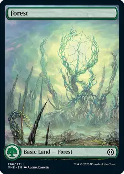 Forest (266) - Full Art - 266 / English / Near Mint MTG - Image 1