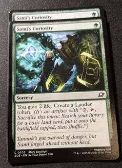 Sami's Curiosity X2 - EOE - MTG - EN - NM - 0203 - Image 1