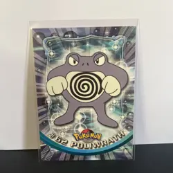 Poliwrath Pokemon #62 Topps TV Animation Edition 2000 Black Logo - Image 1