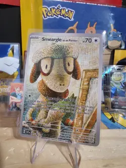 Van Gogh Smeargle - Classic Pokemon Fan Art Custom - Non TCG (LP) - Image 1