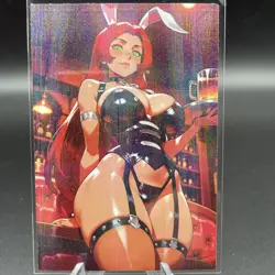 Star Fire Teen Titans Anime Waifu Card Doujin ACG Goddess Holo - Image 2