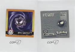 Gastly Artbox Pokemon Stickers Series 1 #92 1999 1f5 - Image 3