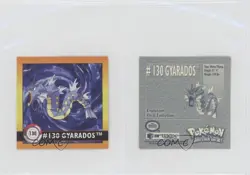 Gyarados Artbox Pokemon Stickers Series 1 #130 1999 d8k - Image 3