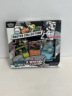 POKEMON WHITE FLARE & BLACK BOLT POSTER COLLECTION BOX - FACTORY SEALED - Image 1