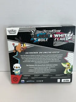 POKEMON WHITE FLARE & BLACK BOLT POSTER COLLECTION BOX - FACTORY SEALED - Image 2