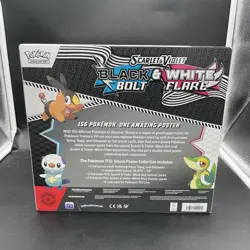 POKEMON WHITE FLARE & BLACK BOLT POSTER COLLECTION BOX - FACTORY SEALED - Image 2