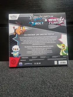 POKEMON WHITE FLARE & BLACK BOLT POSTER COLLECTION BOX - FACTORY SEALED - Image 2