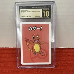 2019 POKEMON OLD MAID CHARMANDER CGC 10 PRISTINE - Image 1
