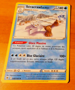 POKEMON CARD GAME CARTE RARE Regirock 075/189 EB10 EB10 FR JCC NM 2022 - Image 1