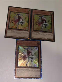 3x Mystic Piper 1st Edition Prismatic Collector's Rare RA04-EN005 Yugioh Playset - Image 2