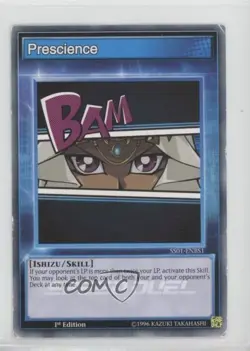 Prescience 1st Ed. YuGiOh Speed Duel: Destiny Masters #SS01-ENBS1 04rl - Image 1
