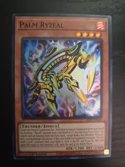 YuGiOh! - Palm Ryzeal CRBR-EN005 Super Rare 1st Edition Near Mint - Image 1