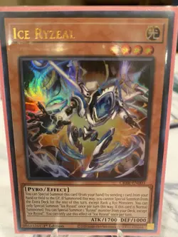 YuGiOh! Ice Ryzeal CRBR-EN003 | Crossover Breakers 1st Edition NM - Image 1