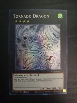 Yugioh! Tornado Dragon CRBR-EN013 (SR) 1st Ed "Xyz Support" - Image 1