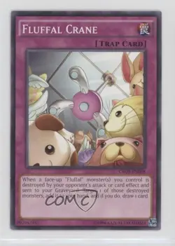 Fluffal Crane Unlimited YuGiOh Crossed Souls Base Set #CROS-EN068 0yj1 - Image 1