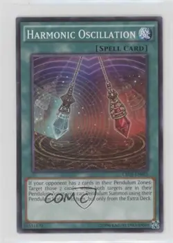 Harmonic Oscillation Unlimited YuGiOh Crossed Souls Base Set #CROS-EN063 0yj1 - Image 1