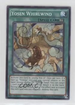 Yosen Whirlwind Unlimited YuGiOh Crossed Souls Base Set #CROS-EN058 0yj1 - Image 1