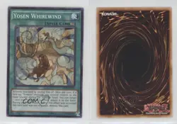 Yosen Whirlwind Unlimited YuGiOh Crossed Souls Base Set #CROS-EN058 0yj1 - Image 3