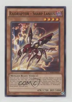Raidraptor - Sharp Lanius Unlimited YuGiOh Crossed Souls Base Set w8t - Image 1