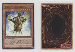 Superheavy Samurai Big Waraji Unlimited YuGiOh Crossed Souls Base Set w8t - Image 3