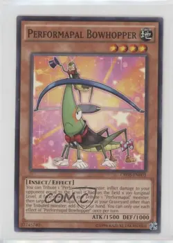 Performapal Bowhopper Unlimited YuGiOh Crossed Souls Base Set #CROS-EN003 0yj1 - Image 1