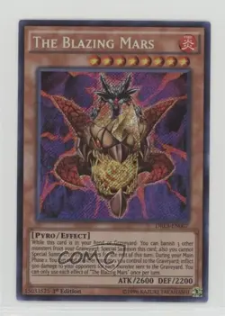 The Blazing Mars 1st Ed. YuGiOh Dragons of Legend Unleashed #DRL3-EN007 w8t - Image 1