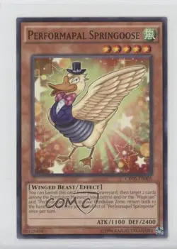 Performapal Springoose Unlimited YuGiOh Crossed Souls Base Set #CROS-EN005 w8t - Image 1