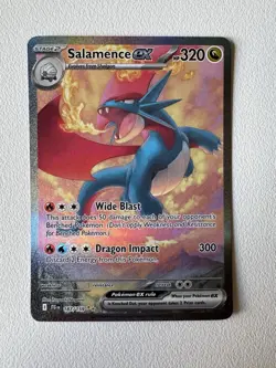 Salamence ex 187/159 | Journey Together | Special Illustration Rare Pokemon Card - Image 1