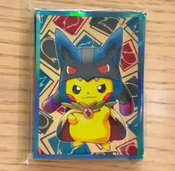 Pokemon TCG 60 Card Sleeves Pikachu Mega Lucario Japan - Image 1