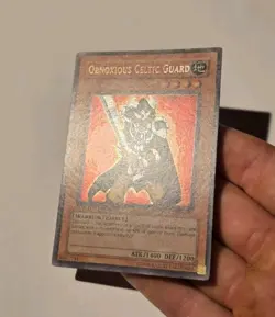 Yugioh Obnoxious Celtic Guard CT1-EN006 Secret Rare Limited Edition LP - Image 4