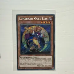 DUAD-EN005 Lunalight Gold Leo - Secret Rare Card 1st Edition - Image 1