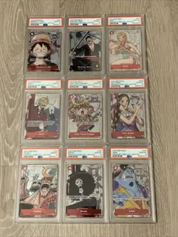 One Piece Premium Card Collection 25th Anniversary English Set PSA 10 *NO USOPP* - Image 1